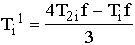 $T_i^1=\frac{4T_if-T_if}3$